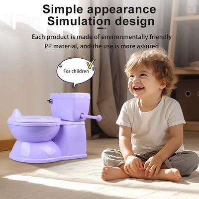 Logotipo personalizado Toalha de bebê EN-71 Certificado Toalha de treinamento roxo para bebês