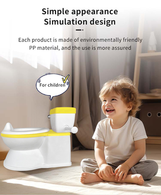 2 em 1 Amarela Dobragem Baby Potty Training Seat Segurança Cartão Portátil Realistic Commode Seat Cover