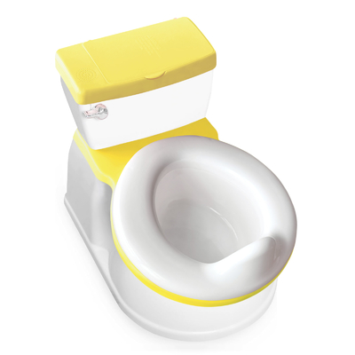 2 em 1 Amarela Dobragem Baby Potty Training Seat Segurança Cartão Portátil Realistic Commode Seat Cover