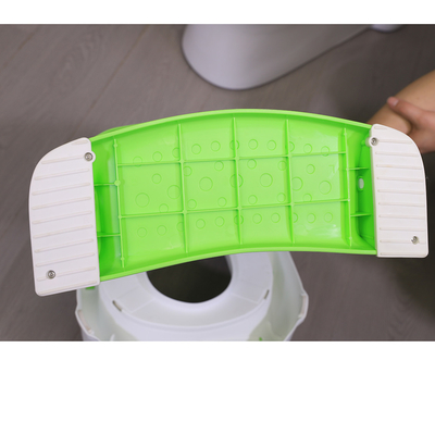 Cushion suave bebé Potty Training Toilet Seat com degrau Escalinha Eco-friendly Design