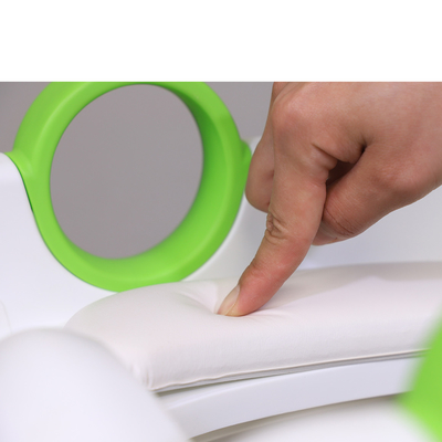 Cushion suave bebé Potty Training Toilet Seat com degrau Escalinha Eco-friendly Design