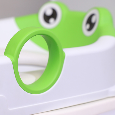 Cushion suave bebé Potty Training Toilet Seat com degrau Escalinha Eco-friendly Design