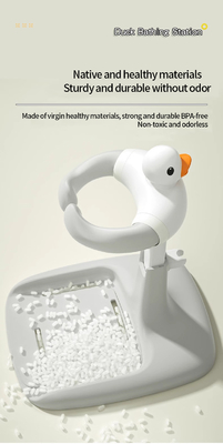Cartoon Duck Baby Standing Banho Ferramentas, Bebê Banho Bebê Banho Banho Head Tables