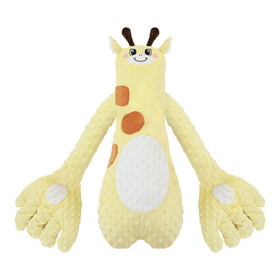 Confortável Bebê recém-nascido almofada suave eléctrica suave palmeira animal recheado brinquedos de pelúcia para relaxar