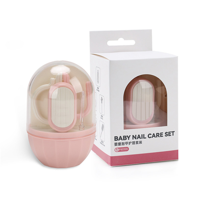 Cactus Shape Baby Nail Care Set Neonato Anti-princado especial de carne de bebê Tesouras de segurança Tesouras de unhas Produtos infantis