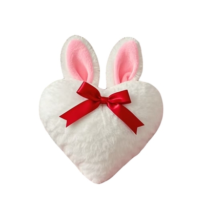 Coussinho de Coração Branco Brinquedo de Joguinhos Joguinhos de Presente Dia de São Valentim Almofadas Decorativas, Decorações de Casamento